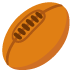 Rugby Football emoji on Google