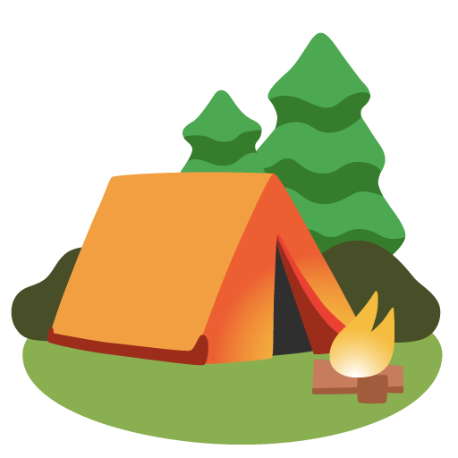 Camping emoji