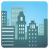 Cityscape emoji on Google