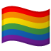 rainbow flag emoji on Google
