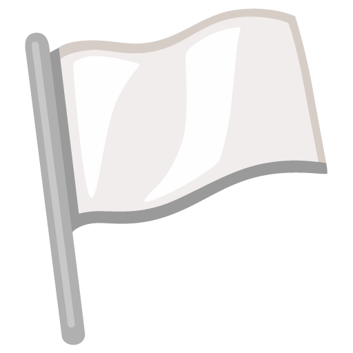 White Flag emoji