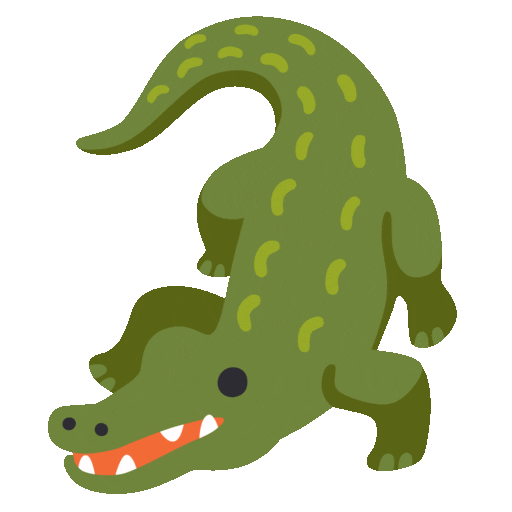 crocodile animated