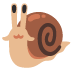 Snail emoji on Google