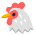 Chicken Emoji emoji on Google