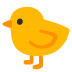 Baby Chick emoji on Google