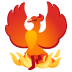 phoenix emoji on Google