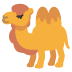 Two-Hump Camel emoji on Google