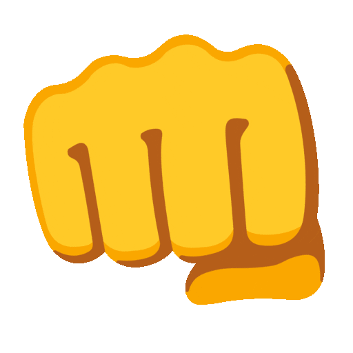 oncoming fist animated