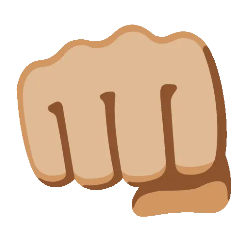 Fist animated emoji
