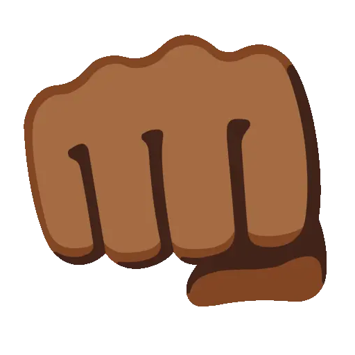 Fist animated emoji