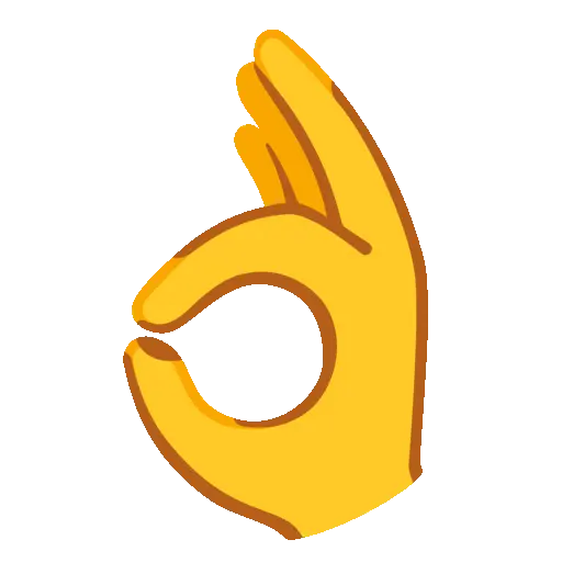 OK Hand emoji