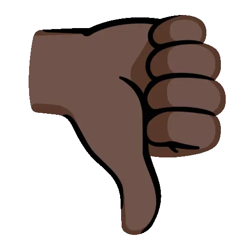 Thumbs Down animated emoji