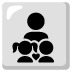 family: man, girl, boy emoji on Google