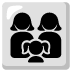 family: woman, woman, girl emoji on Google