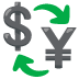 Currency Exchange emoji on Google
