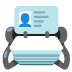 Card Index emoji on Google