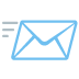 Incoming Envelope emoji on Google