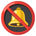 Bell with Slash emoji on Google