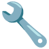 Wrench emoji on Google