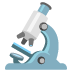 Microscope emoji on Google