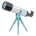 Telescope emoji on Google