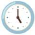Five O'Clock emoji on Google