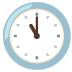 Eleven O'Clock emoji on Google