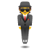 Levitating Business Person emoji on Google
