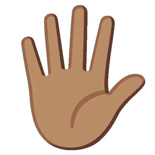 Palm animated emoji