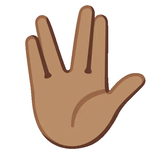 Vulcan animated emoji
