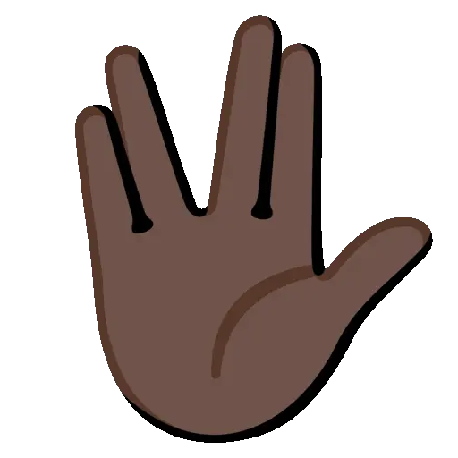 Vulcan animated emoji