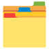 Card Index Dividers emoji on Google