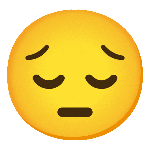😔
