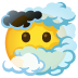 face in clouds emoji on Google