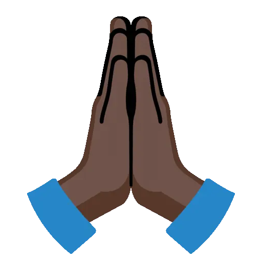 Folded Hands animated emoji
