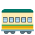 Railway Car emoji on Google