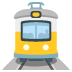 Tram emoji on Google