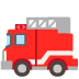 Fire Engine emoji on Google