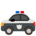 Police Car emoji on Google