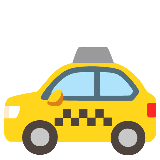 Taxi emoji