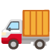Delivery Truck emoji on Google