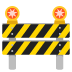 Construction Sign emoji on Google