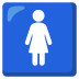 Women's Room emoji on Google