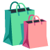 Shopping Bags emoji on Google