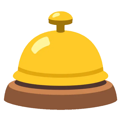 Bellhop Bell emoji