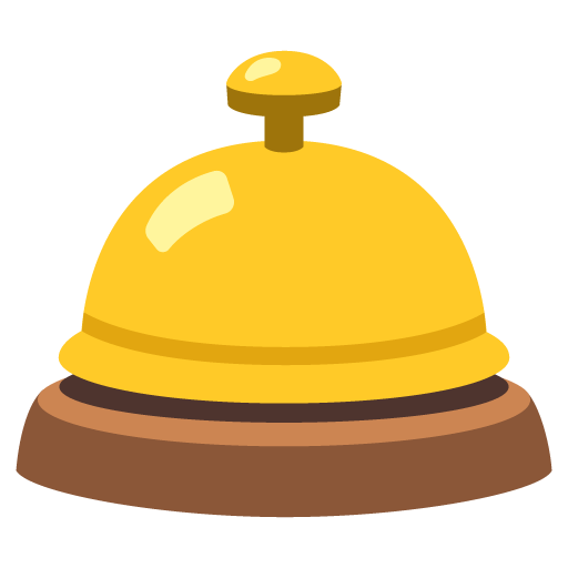 Bellhop Bell emoji