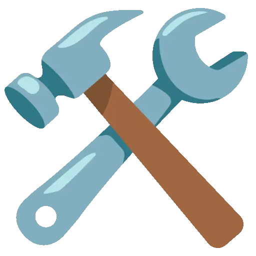 Hammer And Wrench animated emoji