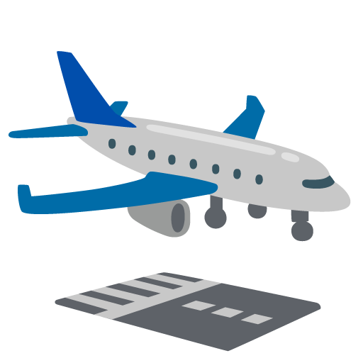 Airplane Arrival emoji