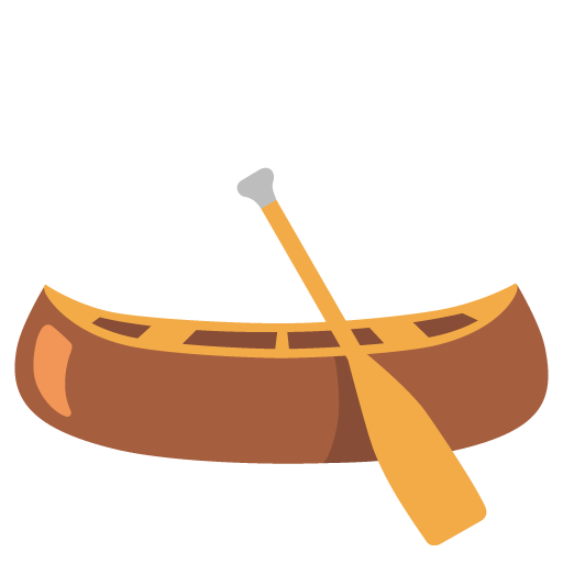 Canoe emoji