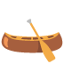 Canoe emoji on Google